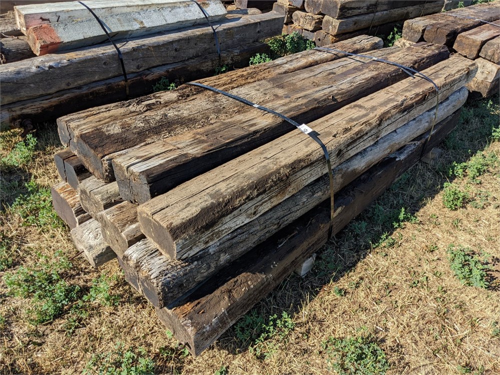 Prairie Auction Services Lot 267 Treated wood (12 Blocks for high bid)